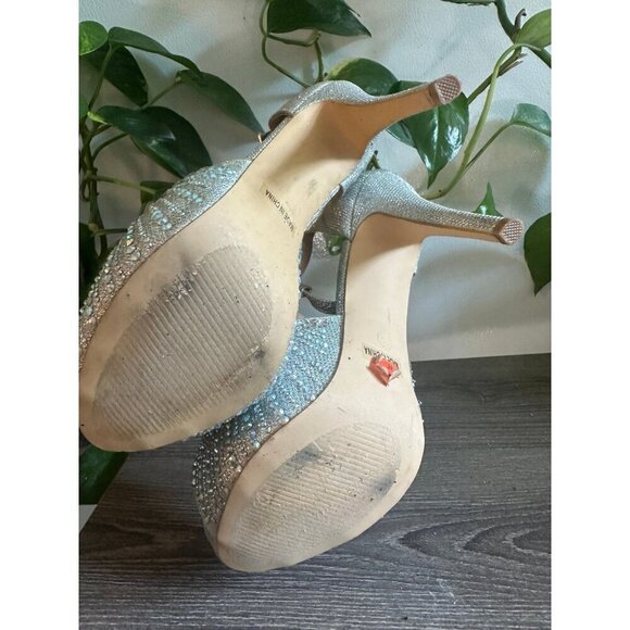 De Blossom Glitter Heels with Rhinestones – Size 10 - Picture 10 of 12